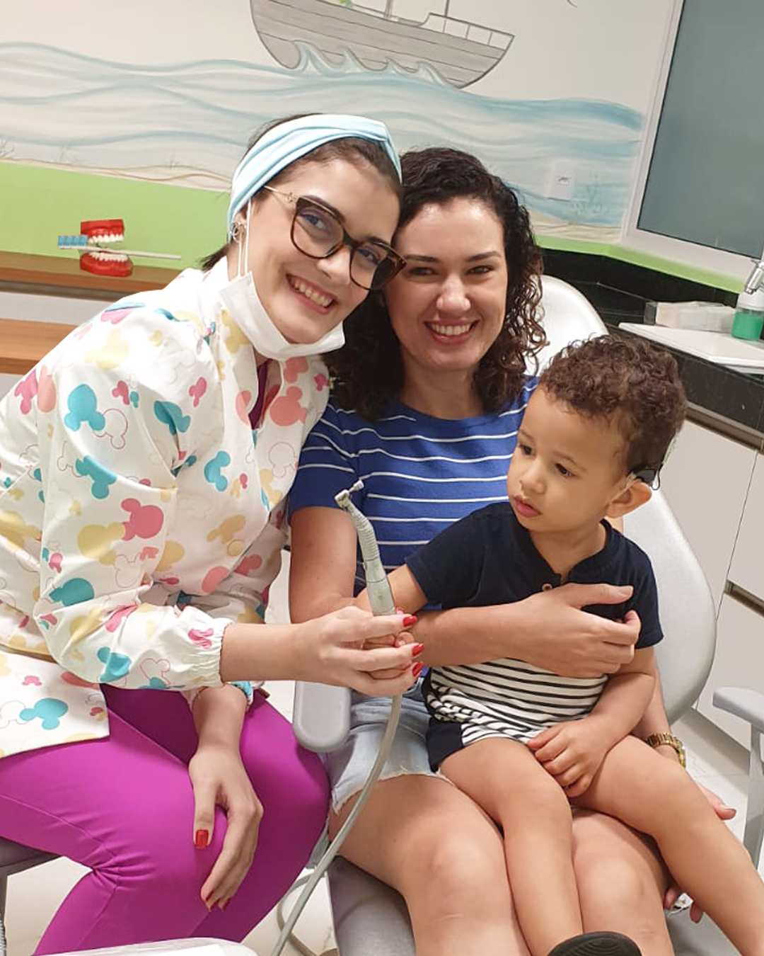 A importância da Mãe na consulta odontológica do filho