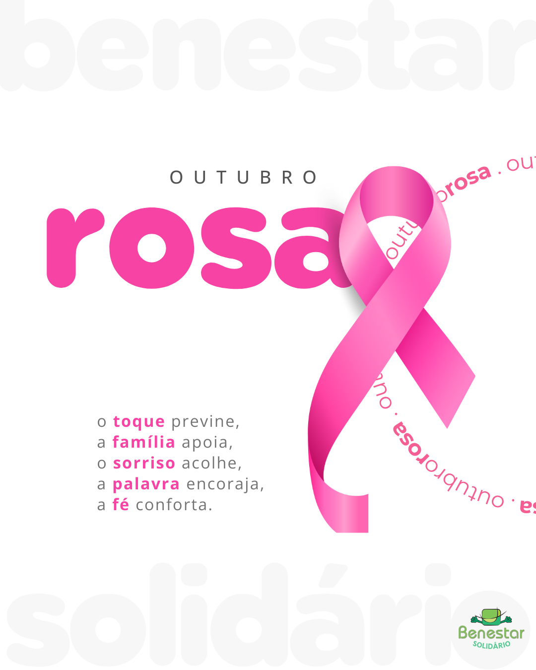 Outubro Rosa: autocuidado e saúde bucal caminham juntos