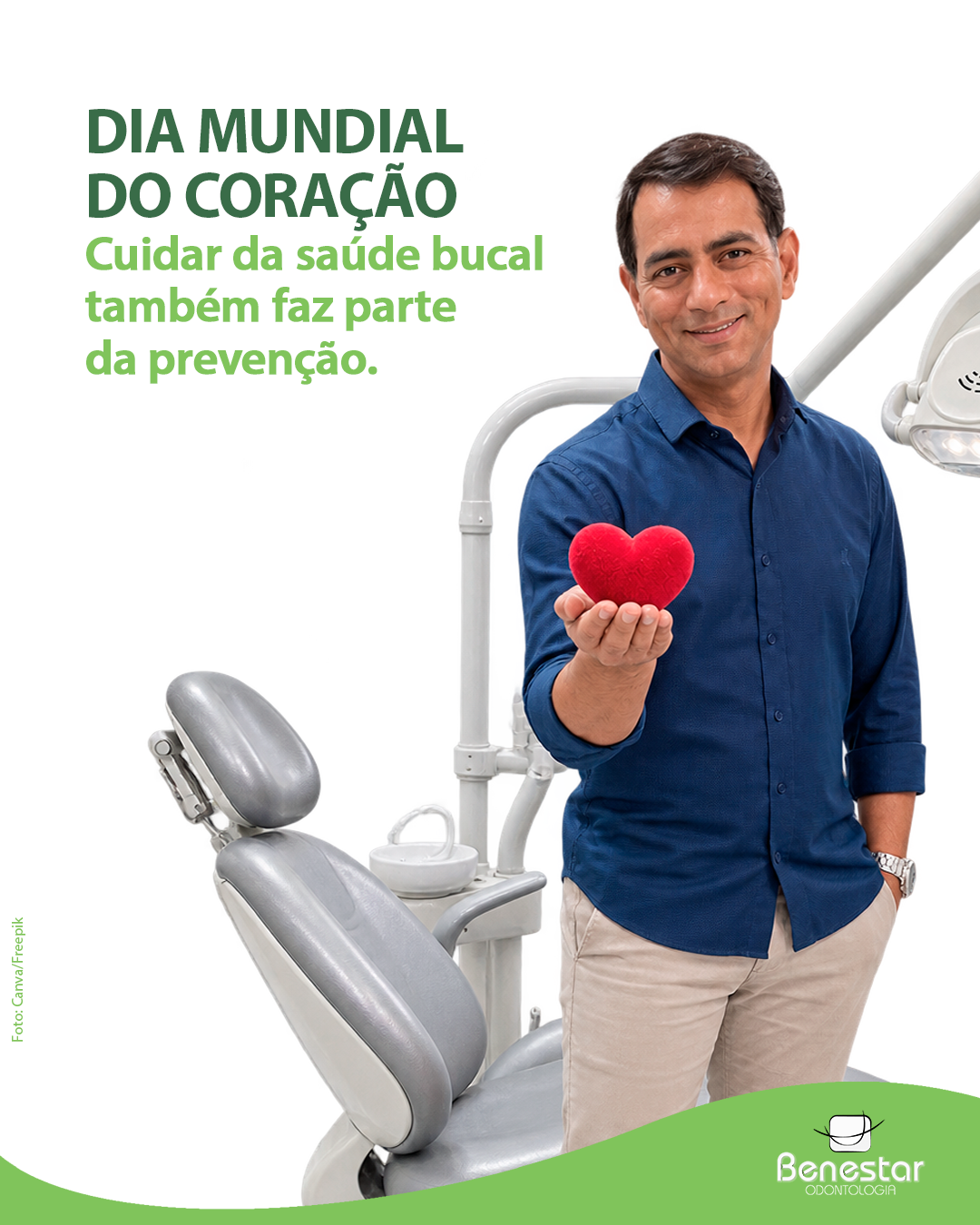 Dia Mundial do Coração: saúde bucal também importa